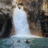 Private La Leona Waterfall + Private White Water River Tubing