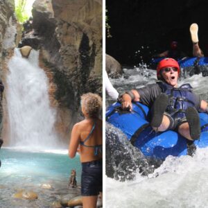 La Leona Waterfall Adventure Hike + White Water River Tubing