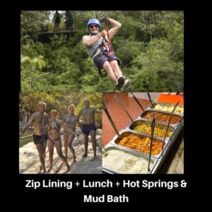 La Leona Waterfall + Zip Lining + Lunch