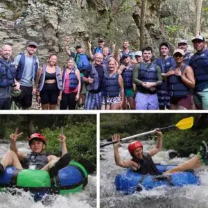 La Leona Waterfall Adventure Hike + White Water River Tubing