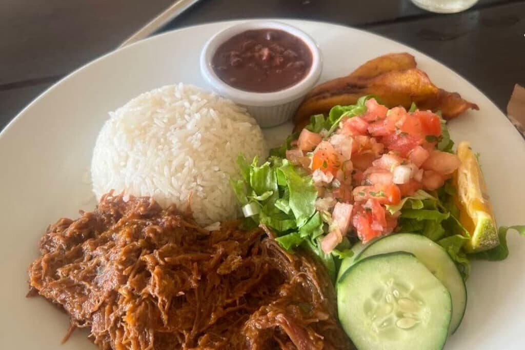 Traditional Costarican lunch, Casado