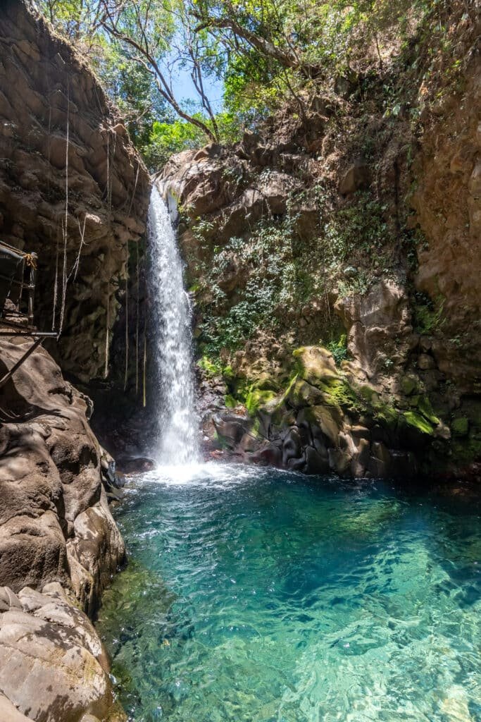 Oropendola Waterfall in the morning light