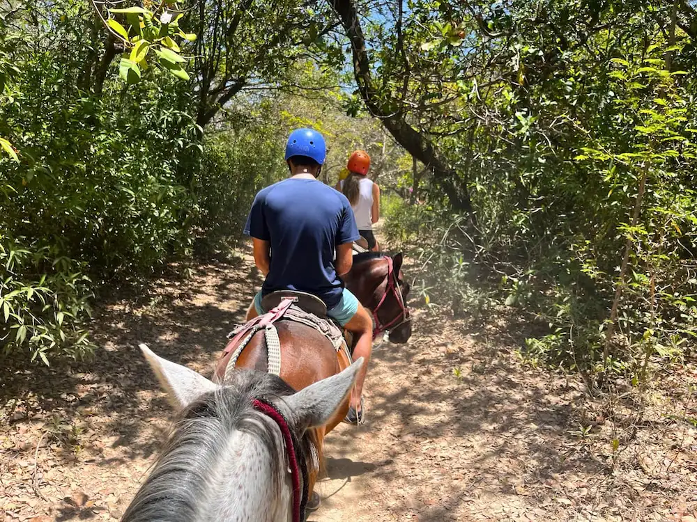 One Day Adventure Pass 7 horseback riding in rincon de la vieja