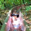 jungle-water-slide-in-costa-rica jungle slide on the buena vista mega combo tour costa rica