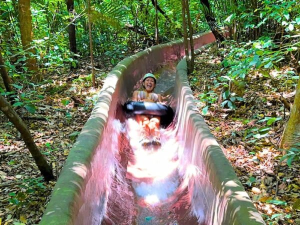Buena Vista Mega Combo Tour 5 jungle slide on the buena vista mega combo tour costa rica