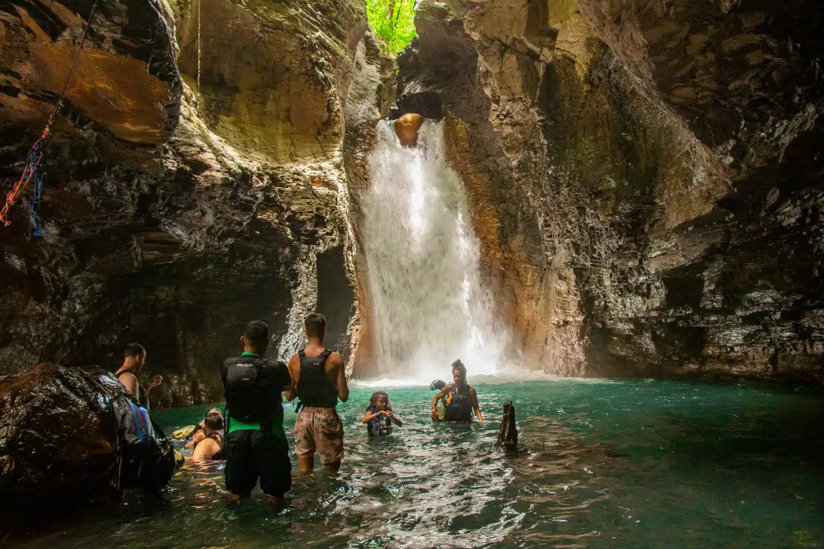 One Day Adventure Pass 21 la leona waterfall costa rica