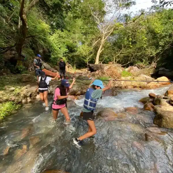 la leona waterfall and hot springs tour