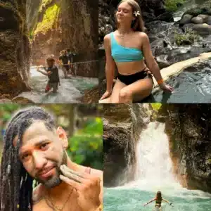 la leona waterfall to rio negro hot springs