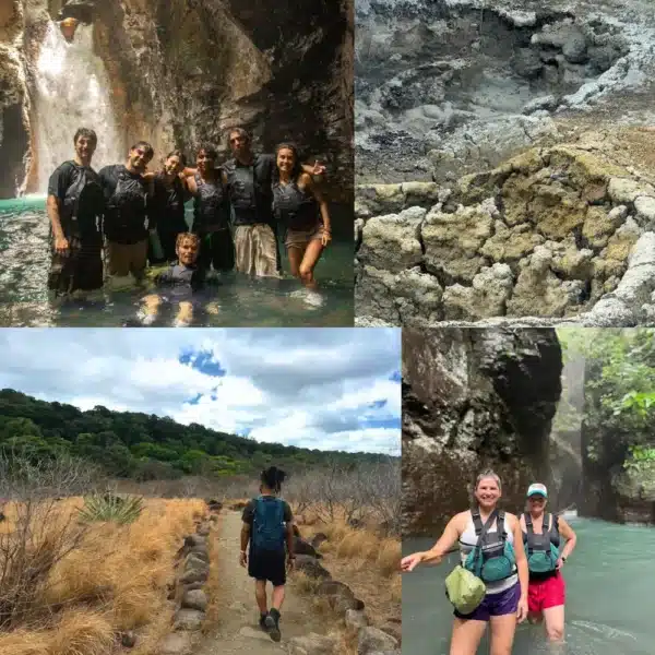 la leona waterfall and las pailas trail