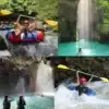 la leona waterfall and tubing tour