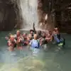 la leona waterfall adventure hike group tour