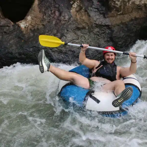 join a river tubing tour in rincon de la vieja