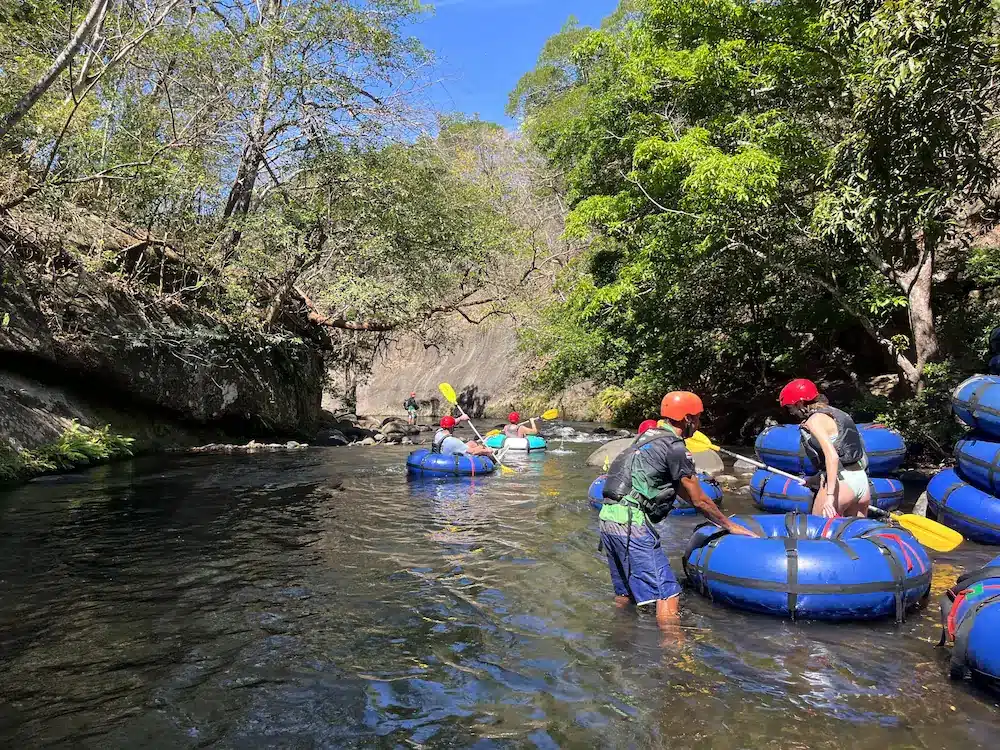 Rincon de la Vieja River Tubing in Costa Rica 8 rincon de la vieja river tubing tour start
