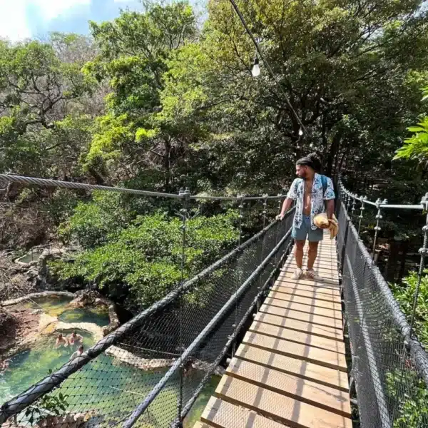 rio negro hot springs and la leona waterfall tour