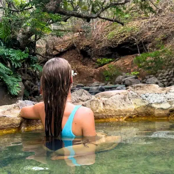 la leona waterfall and hot springs tour