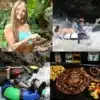 enjoy river tubing and relax in natural hot springs in rincon de la vieja