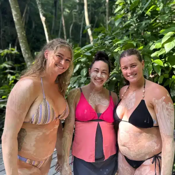 enjoy a rejuvenating mud bath included in the one day adventure pass